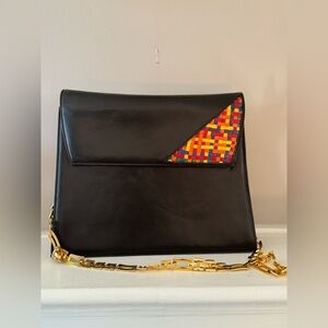 Vintage Sergio Rossi bag multi Color